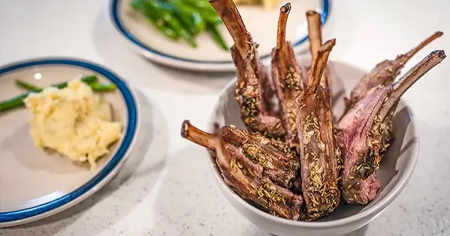 NZ Blue Sky French 4-Rib Lamb Rack 450g+