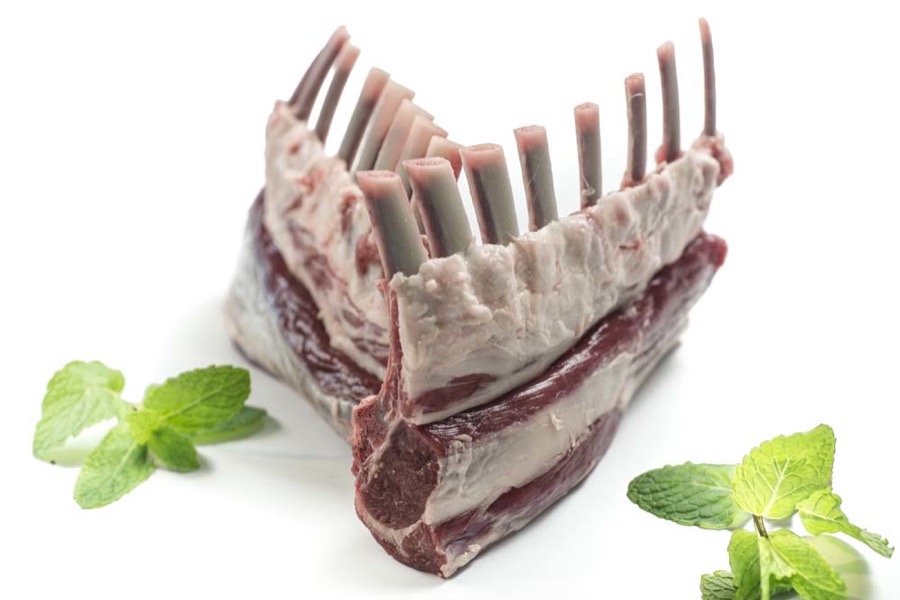 NZ Blue Sky French 4-Rib Lamb Rack 250-300g